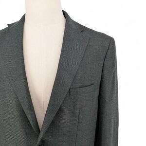 Tallia Men's Slim-Fit Wool Blend Sport Coat Blazer Jacket Olive Green 44 L